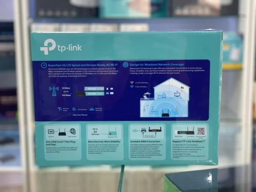 TP-LINK MODEM ROUTEUR 4G LTE AC750 Wi-Fi BI-BANDE Archer MR200