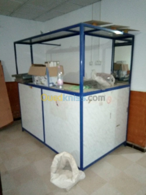 comptoir en aluminium 