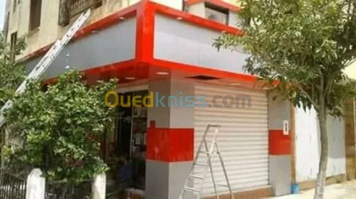 تركيب واجهات الألمنيوم ليكوبوند