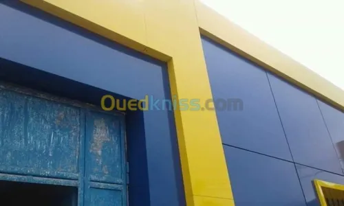 تركيب واجهات الألمنيوم ليكوبوند