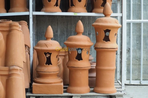 Cheminet pour charpente en tuile