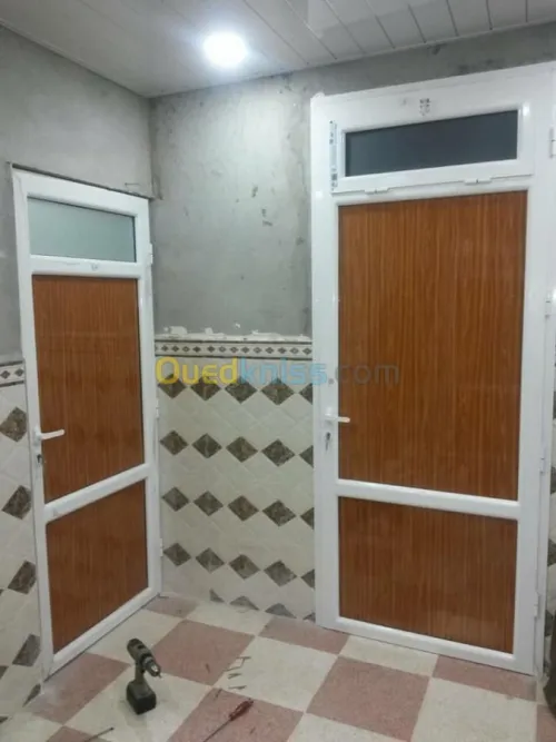 menuiserie d’aluminium et pvc