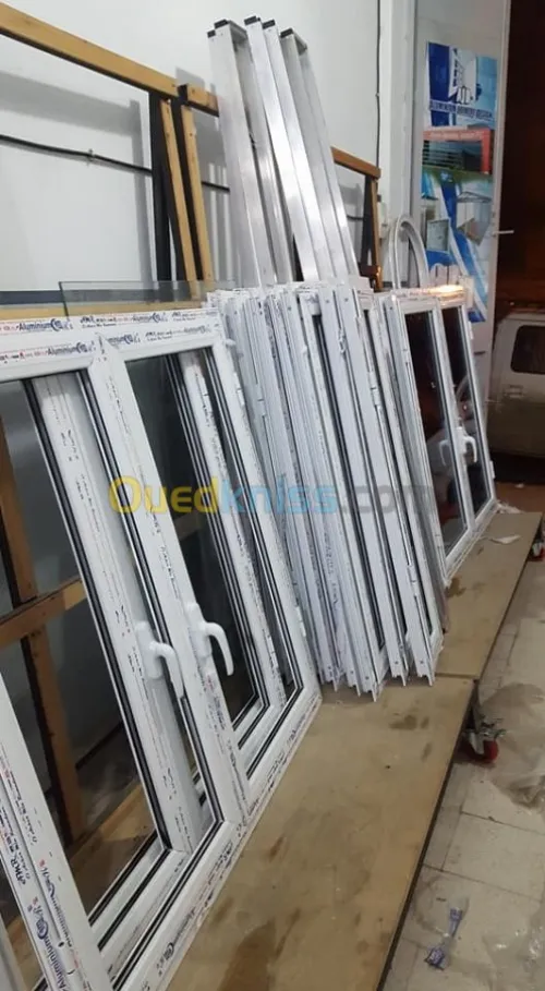 menuiserie d’aluminium et pvc