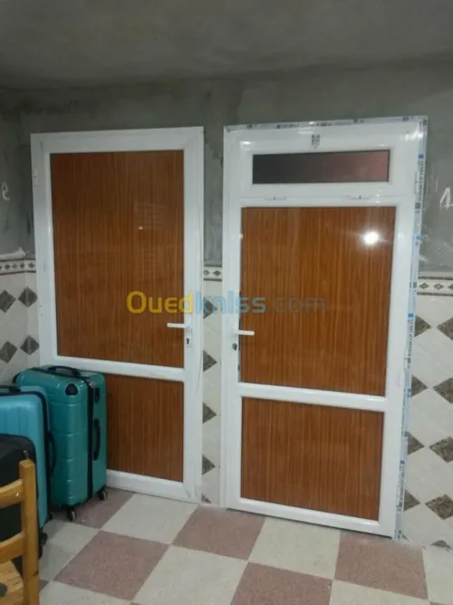 menuiserie d’aluminium et pvc