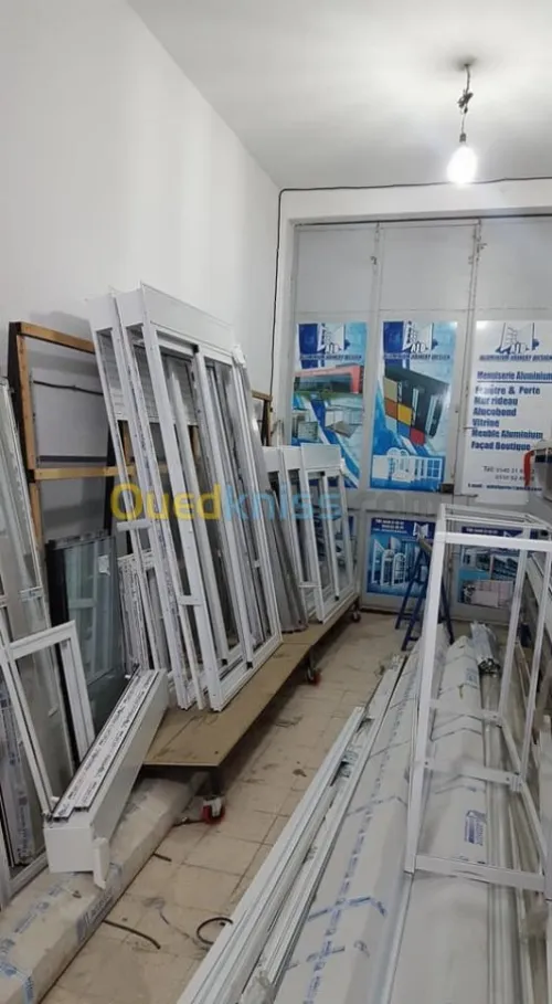 menuiserie d’aluminium et pvc