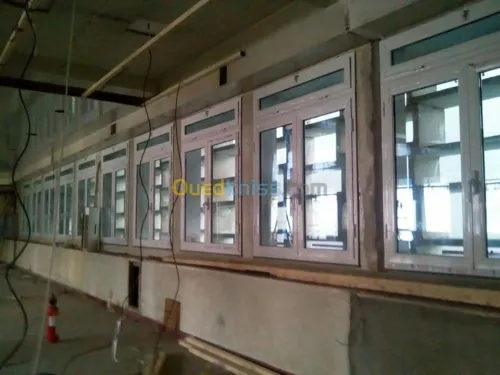 menuiserie d’aluminium et pvc