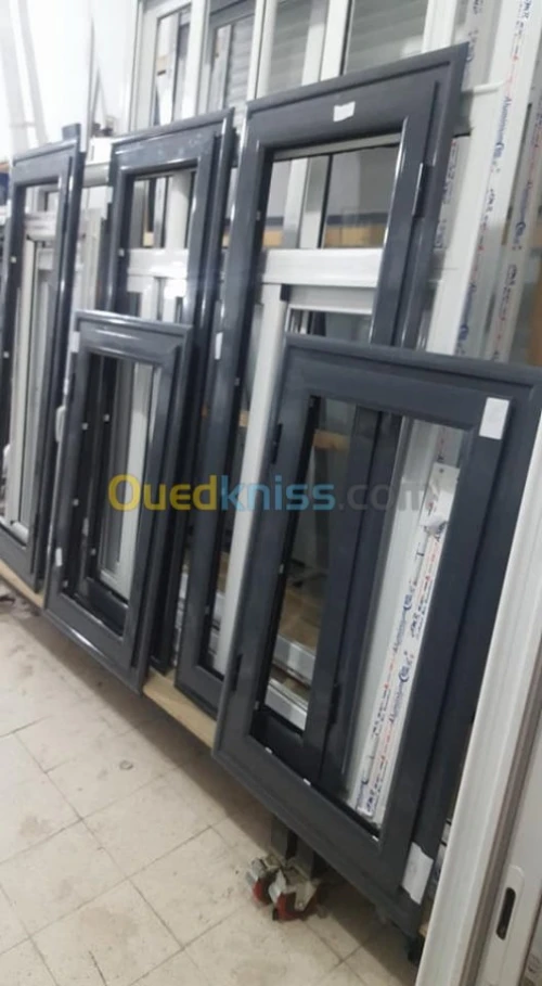 menuiserie d’aluminium et pvc