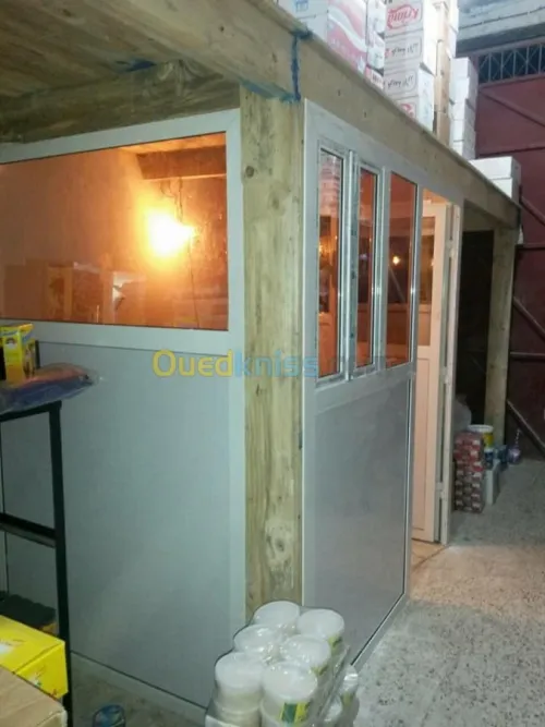 menuiserie d’aluminium et pvc