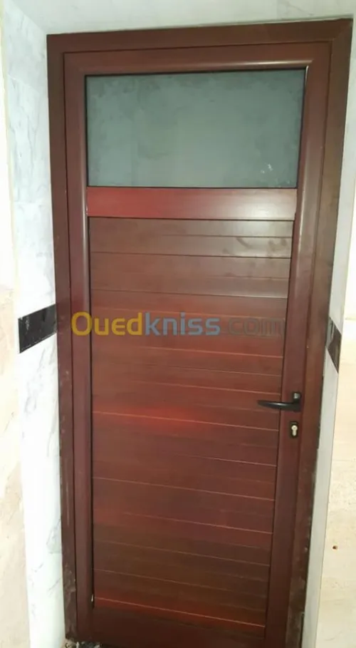 menuiserie d’aluminium et pvc