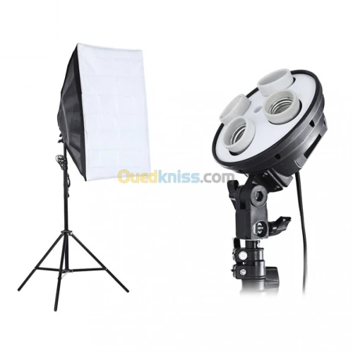 SoftBox 4 Lampe 50x70 Professionnel