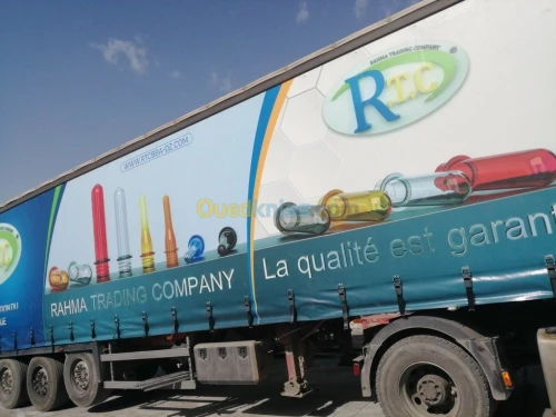 Fabrication Bache Camion remorque 