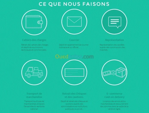 Courrier Express, Transport & Services