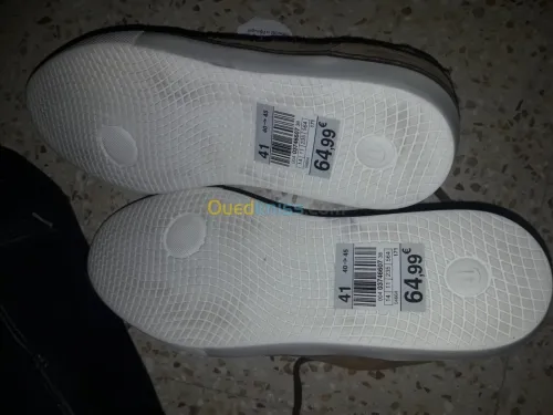 Chaussures PATAUGAS en daim . 41