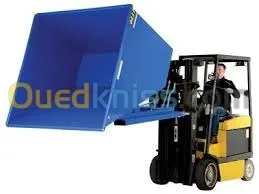  benne basculantes .forklift dump