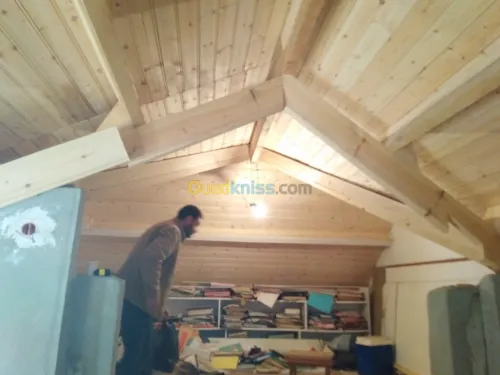 Charpentier en bois 