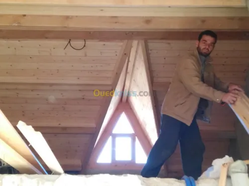 Charpentier en bois 