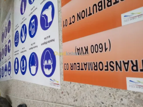 fabrication panneau signalisation