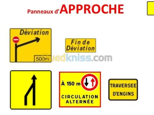 fabrication panneau signalisation