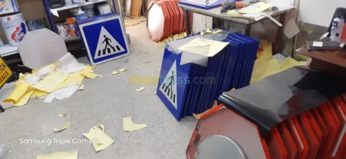 fabrication panneau signalisation