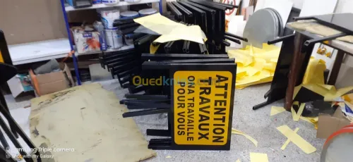fabrication panneau signalisation