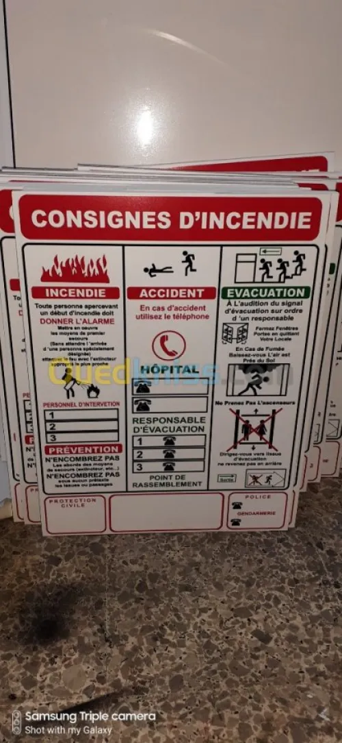 fabrication panneau signalisation
