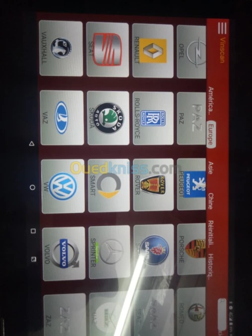 Scanner tout type de voitures 