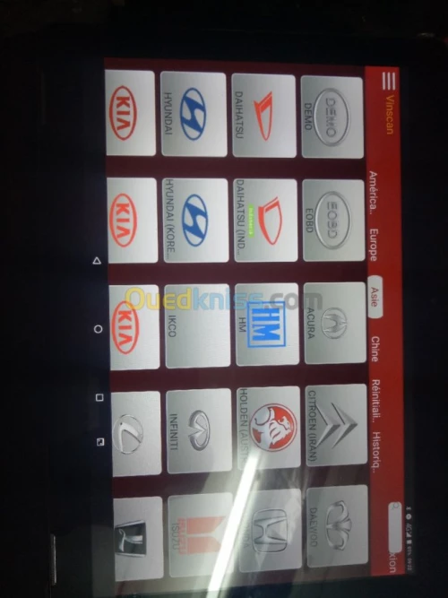 Scanner tout type de voitures 