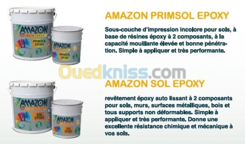 peintures EPOXY