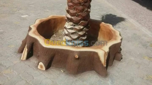 نافورة - شلال  وحدائق 