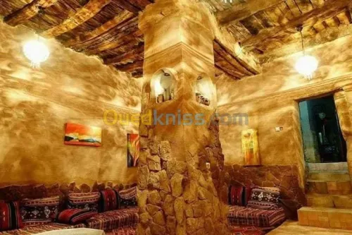 نافورة - شلال  وحدائق 
