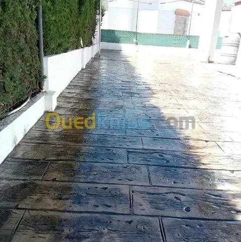 نافورة - شلال  وحدائق 