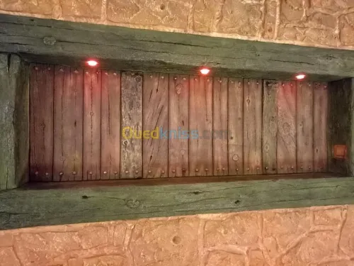 نافورة - شلال  وحدائق 