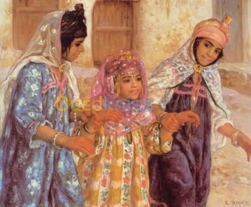 tableaux d etienne dinet de bousaada 