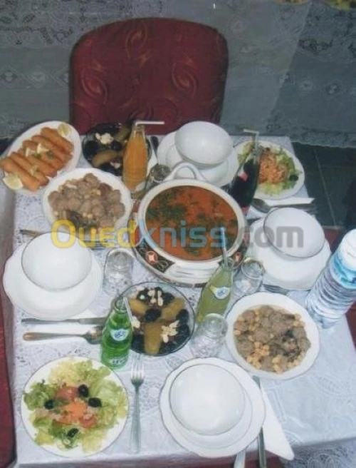 Préparation plats au choix