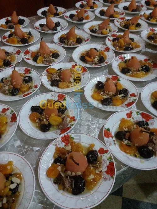 Préparation plats au choix