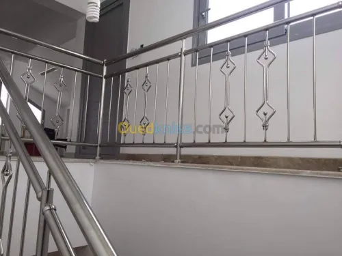 Rampes d'escalier en Inox 