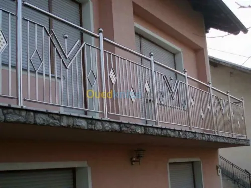 Rampes d'escalier en Inox 