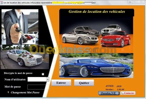 Logiciel location voiture