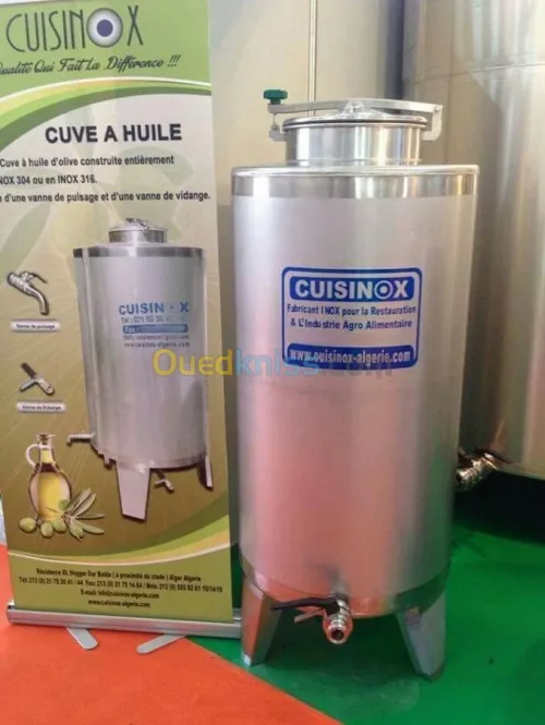CUVE ET CITERNE EN INOX ®