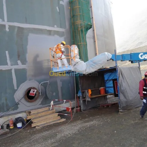 sablage peinture soudure industriel