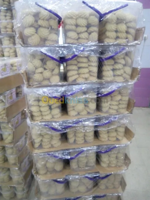 Fabrication gateaux sec gheribia