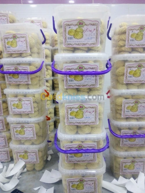 Fabrication gateaux sec gheribia