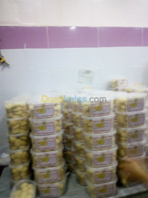 Fabrication gateaux sec gheribia