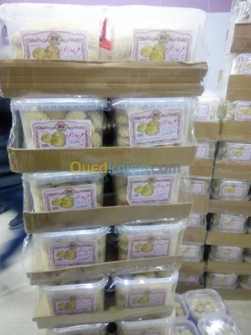 Fabrication gateaux sec gheribia