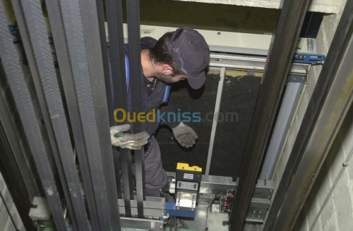 dépanage et réparation des ascenseures