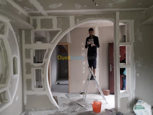 Tout les travaux  Placo platr 