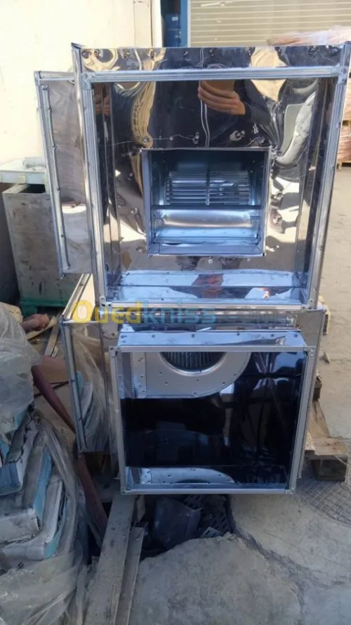 fabrication  de la gaine clim central 