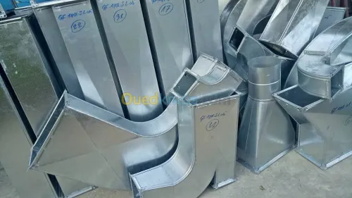 fabrication  de la gaine clim central 
