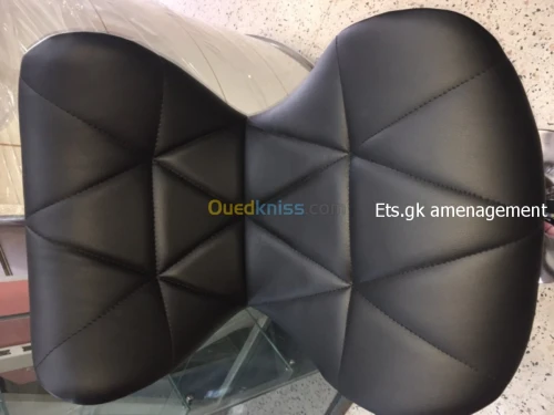 Chaise hydraulique cuir 