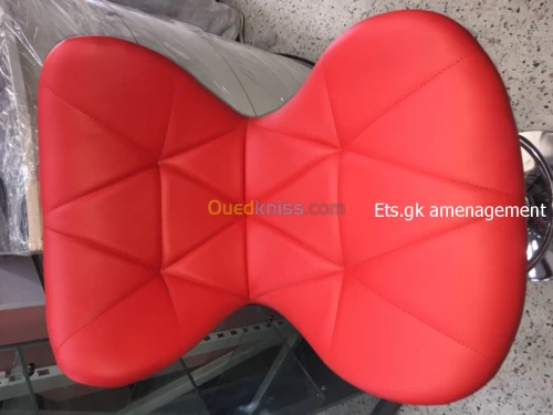 Chaise hydraulique cuir 